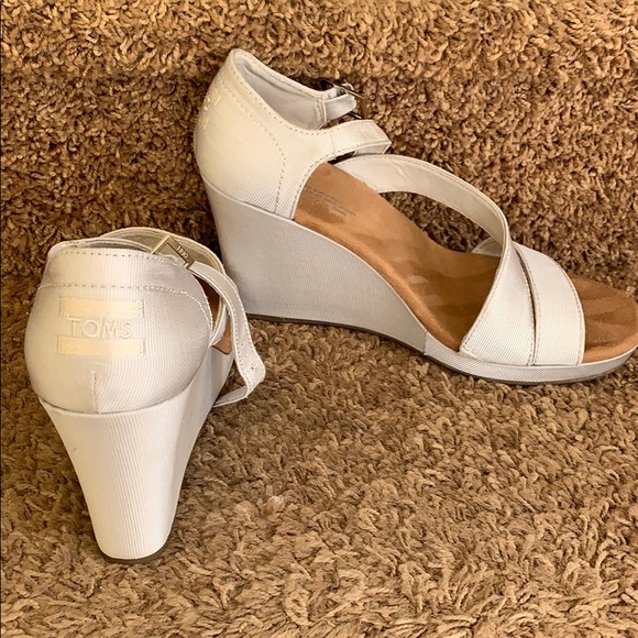 Toms wedding wedges Clearance